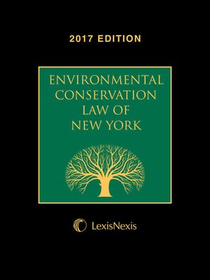 cover image of Environmental Conservation Law of New York